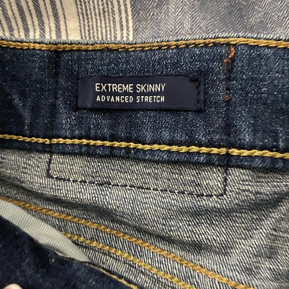 Mens Hollister Extreme Skinny Jeans 